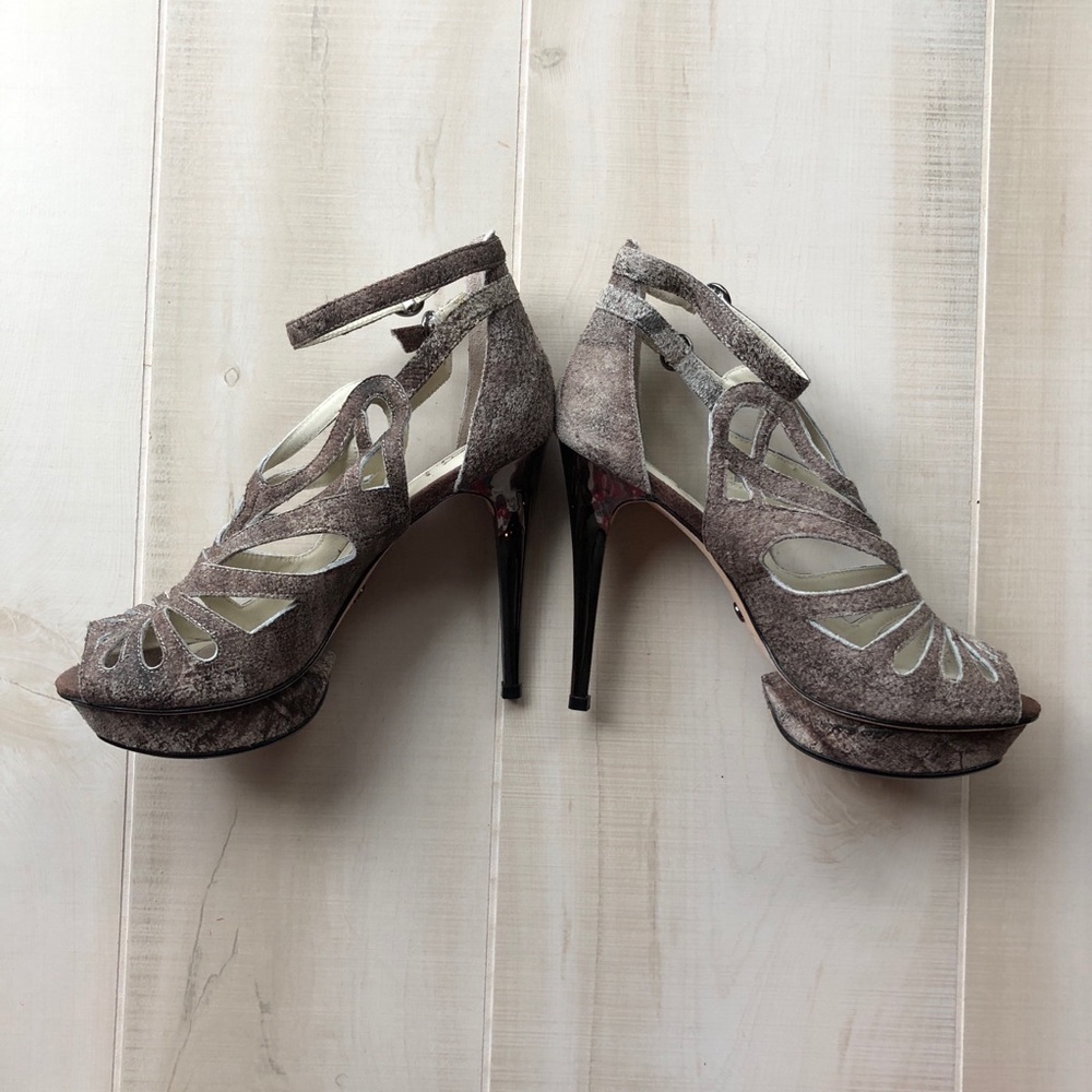Velvet Angels Papillon Cut-Out Sandal